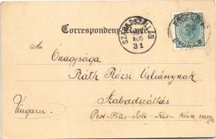 1901 Algersdorf bei Graz, Ost-Ansicht, Cafe