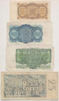 Csehszlovákia 1953. 1K + 1961. 3K + 1953. 5K + 1961. 25K T:III
Czechoslovakia 1953. 1 Koruna + 1961...