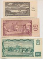 Csehszlovákia 1960. 10K + 1964. 50K + 1961. 100K + 1970. 20K + 1986. 10K + 1988. 20K (2x) T:III közt...