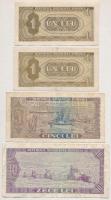 Románia 1966. 1L-100L (7db, 5xklf) T:III
Romania 1966. 1 Leu - 100 Lei (7pcs, 5xdiff) C:F
