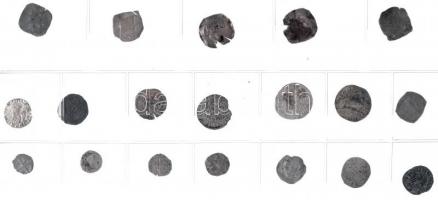 ~1300-1600-as évekből származó vegyes parvus, dénár tétel T:2-3