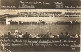 1920 Alag, IV. Hatvani díj lóverseny / Hungarian horse race. photo