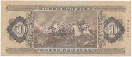 1951. 50Ft, hátoldalon jelzett replika T:I-