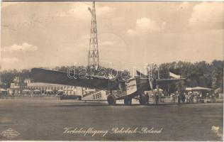 1928 Verkehrsflugzeug Rohrbach-Roland / Luft Hansa D 999 Rohrbach Ro VIII Roland, German airliner