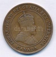 Kanada 1906. 1c Br VII. Eduárd T:3  Canada 1906. 1 Cent Br VII. Edward C:F  Krause KM#8
