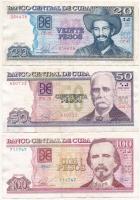 Kuba 2016. 1P + 2005. 3P + 2017. 5P + 2015. 10P + 2015. 20P + 2015. 50P + 2016. 100P T:III
Cuba 201...