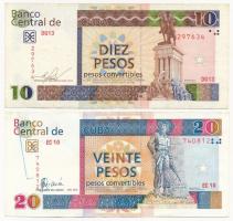 Kuba 2017. 1KP + 2017. 3KP + 2017. 5KP + 2012. 10KP + 2008. 20KP T:I-III
Cuba 2017. 1 Convertible P...