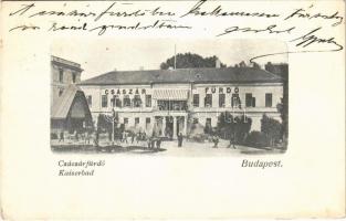 1903 Budapest II. Császár fürdő (EK)