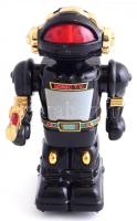 Játékrobot, műanyag, elemmel működik, kis kopásnyomokkal, m: 22 cm