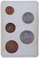 Nagy-Britannia 1968-1971. 1/2p-10p (5xklf) forgalmi sor műbőr tokban T:1 Great Britain 1968-1971. 1/2 Penny - 10 Pence (5xdiff) coin set in faux leather case C:UNC