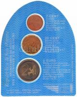 San Marino 2005. 2c + 20c + 2EUR "Szent Ferenc kapu" sor dísztokban T:1 fo.
San Marino 20...