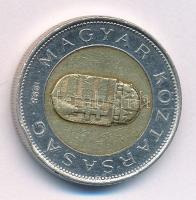 1998. 100Ft technológiai hibás veret (kb. 90 fokkal elfordult hátlapi veret) T:2-