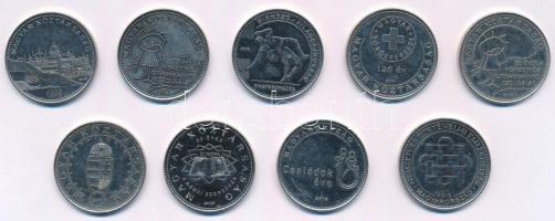 2004-2018. 50Ft (9db, 8xklf emlékkiadás) T:2