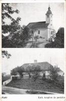 1938 Alpár (Tiszaalpár), Római katolikus templom és parókia. Ifj. Füleki István kiadása (EK)