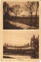 1909 Nagybiccse, Nagy-Bittse, Bytca; Gyufagyárak. Sonnenfeld Vilmos kiadása / match factory (EM)