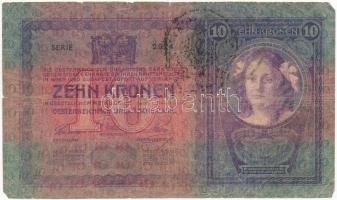 1904. 10K hamis, fekete "Romania Timbru Special" felülbélyegzéssel T:III-