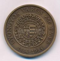 Bognár György (1944-) 1984. "MÉE Gyöngyös / 650 éves Gyöngyös - Róbert Károly" Br emlékére...