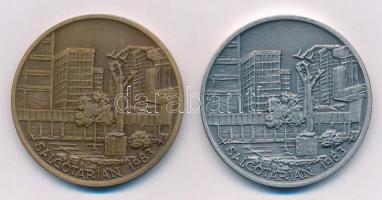 Garamkeszi János (1936-) 1983. "MÉE - 10 éves a Nógrád megyei szervezet / Salgótarján" Br ...