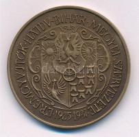 Tóth Sándor (1933-) 1987. "MÉE Hajdú-Bihar Megyei szervezete / Rákóczi György" Br emlékére...