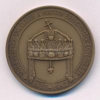 Kelemen Kristóf (1922-2001) 1987. "MÉE / Erzsébet királyné születésének emlékére" Br emlék...