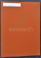1957. "Bányászati Szolgálati Érdemérem" bronz fokozata mellszalagon, adományozói okirattal...