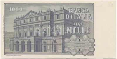 Olaszország 1969. 1000L T:I 
Italy 1969. 1000 Lire C:UNC
Krause 101