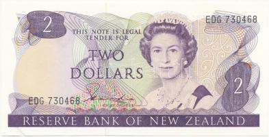 Új-Zéland 1977-1981. 2$  T:I-  New Zealand 1977-1981. 2 Dollars C:AU Krause 164.