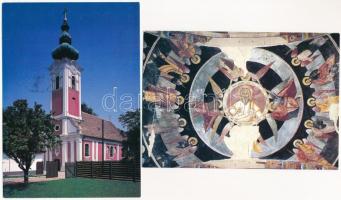 12 db MODERN vallásos motívum képeslap / 12 modern religious motive postcards