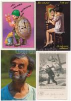 22 db MODERN humoros motívum képeslap / 22 modern humorous motive postcards