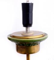 Réz falikar 2 db búrával, búrán sérülés, m: 31 cm