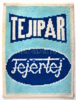 Tejipar - Fejértej reklámos mini szőnyeg, kárpit 28x40 cm