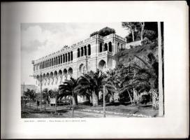 cca 1900 Ricordo di Genova. Nagy méretű képes kiadvány. 33x23 cm