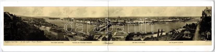 Budapest Vintage - modern öröknaptár képeslapokkal + 1 db reprint kihajtható panorámalap