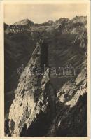 1936 Tátra, Magas-Tátra, Vysoké Tatry; Ihla v Osterve / mountain peak