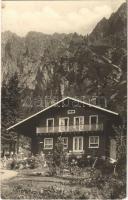 1952 Tátra, Magas-Tátra, Vysoké Tatry; Zamkovského chata / menedékház / chalet, tourist house (EB)