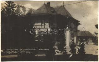 Tátraszéplak, Tatranska Polianka, Westerheim  (Tátra, Magas-Tátra, Vysoké Tatry); Villa Themis / villa. photo (b)