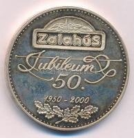 2000. Naptárérem / Zalahús - Jubileum 50. - 1950-2000 fém emlékérem (42mm) T:2 (PP)