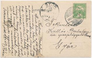 1908 Nagytapolcsány, Topolcany; Báró Stummer Ágoston út. Platzko Gyula kiadása / street