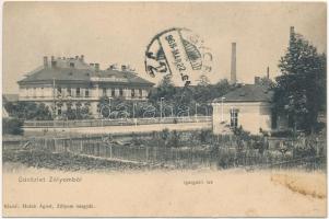 1908 Zólyom, Zvolen; Vasgyári igazgatói lak. Holub Ágost kiadása / directorate building of the iron works (fl)