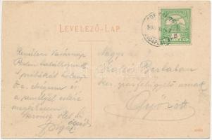 1908 Zólyom, Zvolen; Vasgyári igazgatói lak. Holub Ágost kiadása / directorate building of the iron ...