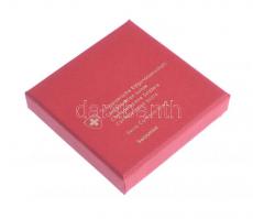 Svájc 2016. 50Fr Au "Gottardo" tanúsítvánnyal, eredeti tokban (11,29g/0.900/25mm) T:PP
Sw...