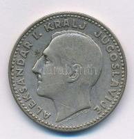 Jugoszlávia 1931. 20D Ag I. Sándor T:2  Yugoslavia 1931. 20 Dinara Ag Alexander I C:XF  Krause KM#11