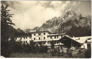 1951 Tátra, Magas-Tátra, Vysoké Tatry; Hrebienok, Zotavovna ROH Zdravá generácia / üdülő / holiday resort, spa (EK)