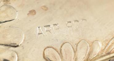 Ezüstözött rozsdamentes acél evőeszköz készlet, 12 személyes, eredeti dobozában