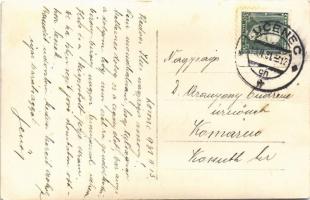 1931 Losonc, Lucenec; utca, Ignatz Redlinger, Tarjányi János, Hammermüller, Vajda üzlete / street vi...