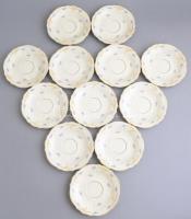 Rosenthal porcelán teás készlet 12 személyes. Matricás, jelzett, kiöntőn nagyobb sérüléssel