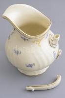 Rosenthal porcelán teás készlet 6 személyes. Matricás, jelzett, egyik csésze sérült, egy csésze hián...