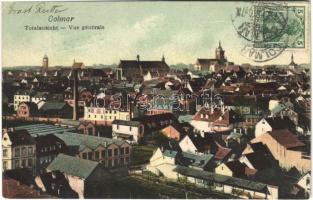 1908 Colmar, Totalansicht / Vue generale / general view. TCV card (EK)
