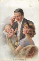 1919 The Sweetest Joy Lady art postcard. M. Munk Vienne Nr. 868. (Rb)
