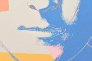 Andy Warhol (1928-1987): John Lennon. Litográfia, papír,  jelzett a nyomaton. Kézzel sorszámozott 42...